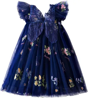 TTYAOVO Toddler Baby Dress Birthday Party Tulle Girl Dresses