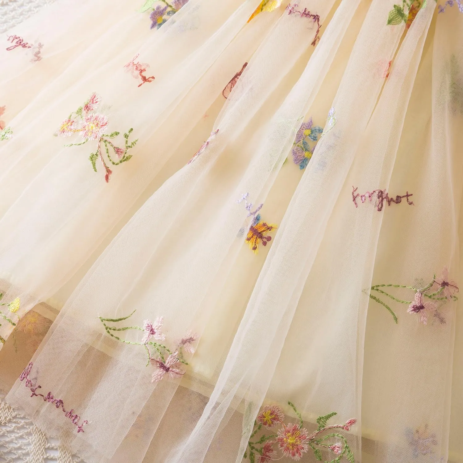 TTYAOVO Toddler Baby Dress Birthday Party Tulle Girl Dresses
