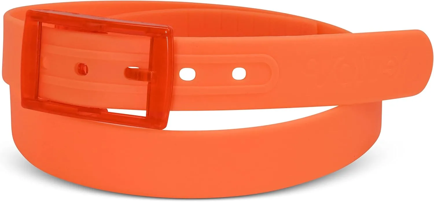 Volver Waterproof Rubber Golf Belts for Men Adjustable Cut-to-fit Interchangeable Colors