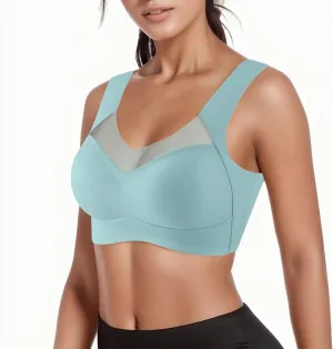 Women Comfortable Push Up Wireless Bras,Posture Correcting Bra for Seniors,Plus Size Full Coverage Soft Everyday Bra