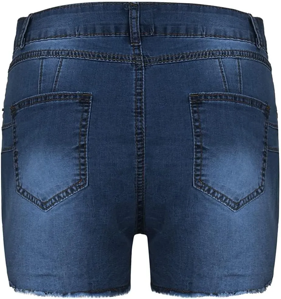 Women Shorts High Waisted Skinny Stretchy Denim Shorts Casual Summer Fashion Trendy Dressy Short Jeans 2025