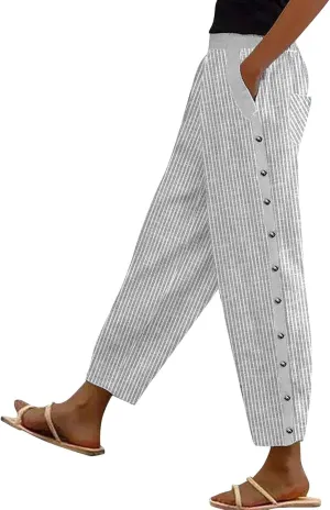 Women's Fashion Casual Cotton Thin Breathable Hollow Stitching String Solid Color Fall &Winter Outfits