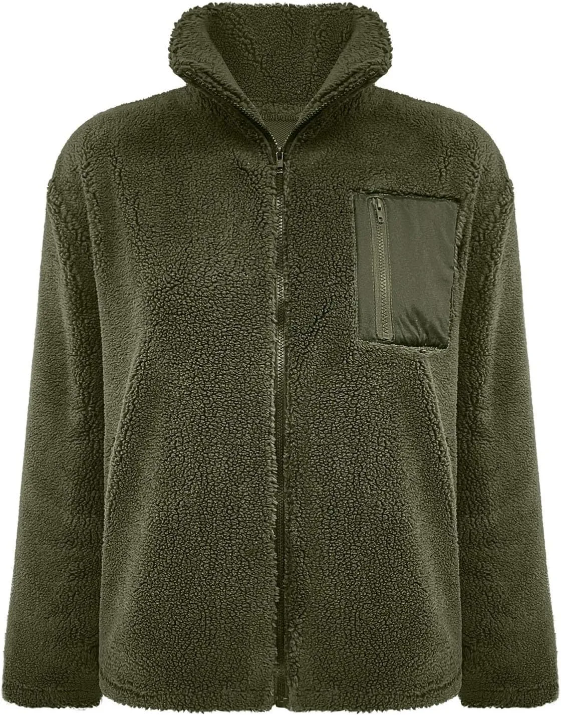 Women's Quilted Jackets Lightweight Fleece Sherpa Lined Coats Long Casual Jacket Winter Warm Collared Tops Outwear