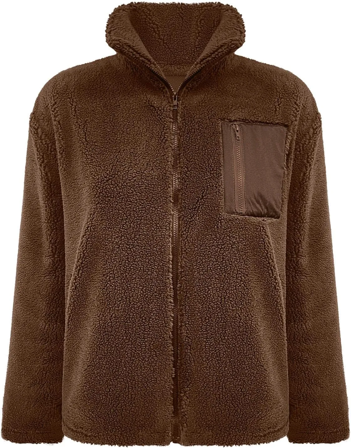 Women's Quilted Jackets Lightweight Fleece Sherpa Lined Coats Long Casual Jacket Winter Warm Collared Tops Outwear