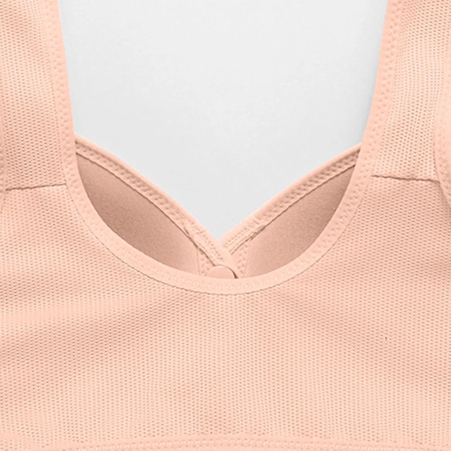 Women's Supportive Bra Comfortable Soft Tank Top Bra Adjustable Wireless Push-Up Side Breast Everyday Bra for Elderly