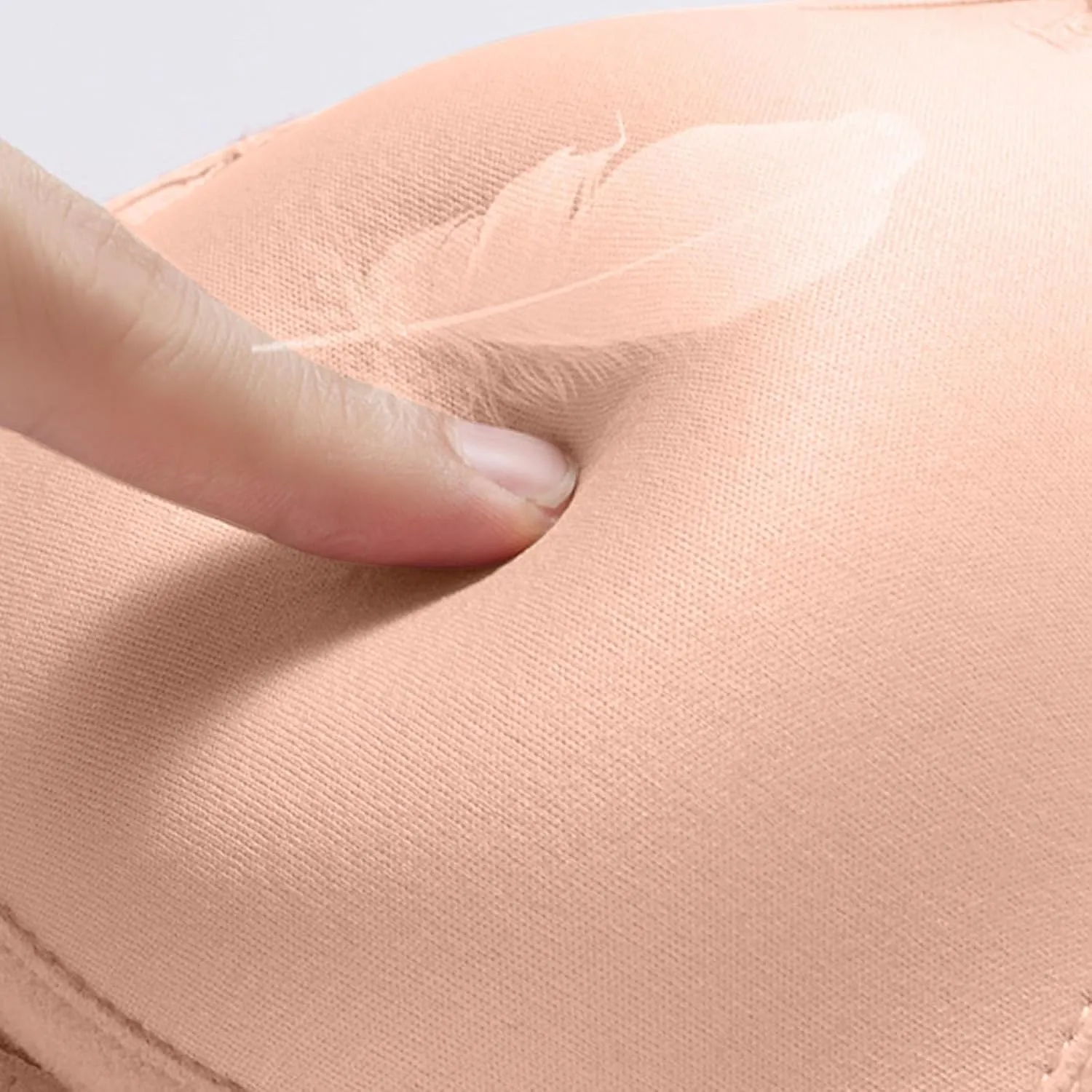 Women's Supportive Bra Comfortable Soft Tank Top Bra Adjustable Wireless Push-Up Side Breast Everyday Bra for Elderly