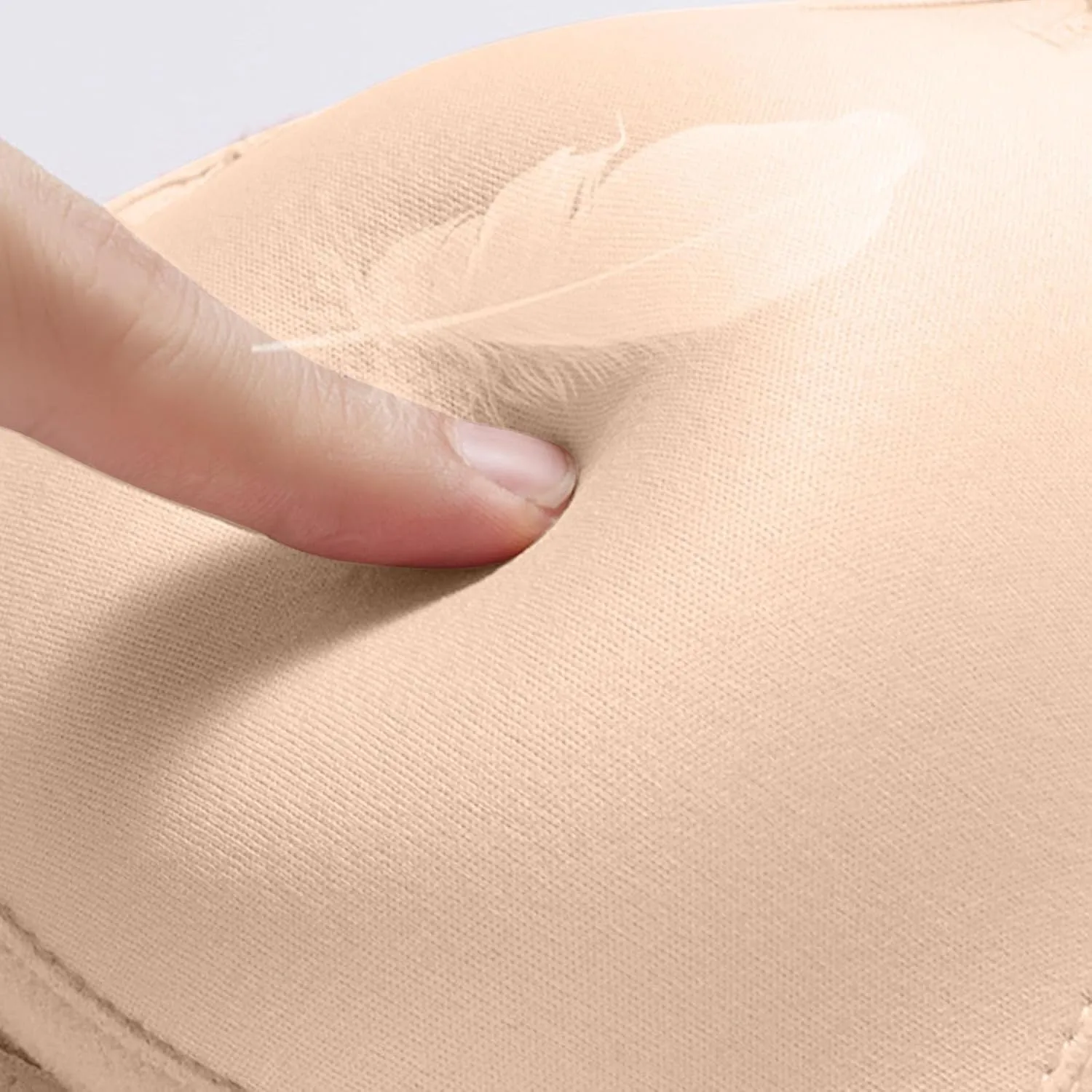Women's Supportive Bra Comfortable Soft Tank Top Bra Adjustable Wireless Push-Up Side Breast Everyday Bra for Elderly