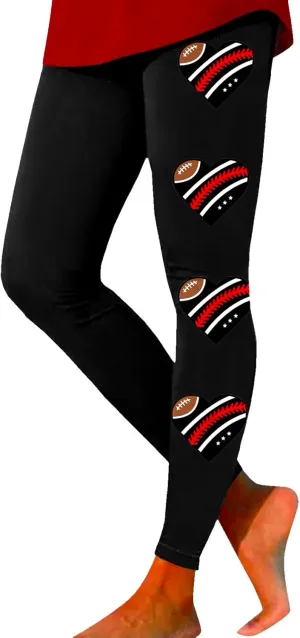 Workout Leggings for Women Plus Size Womens Valentines Plaid Pants Lace Leggings with Bows