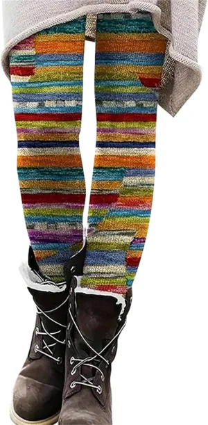 Workout Leggings for Women Seamless Patterned White Tights Women Plus Size Womens Unicorn Leggings