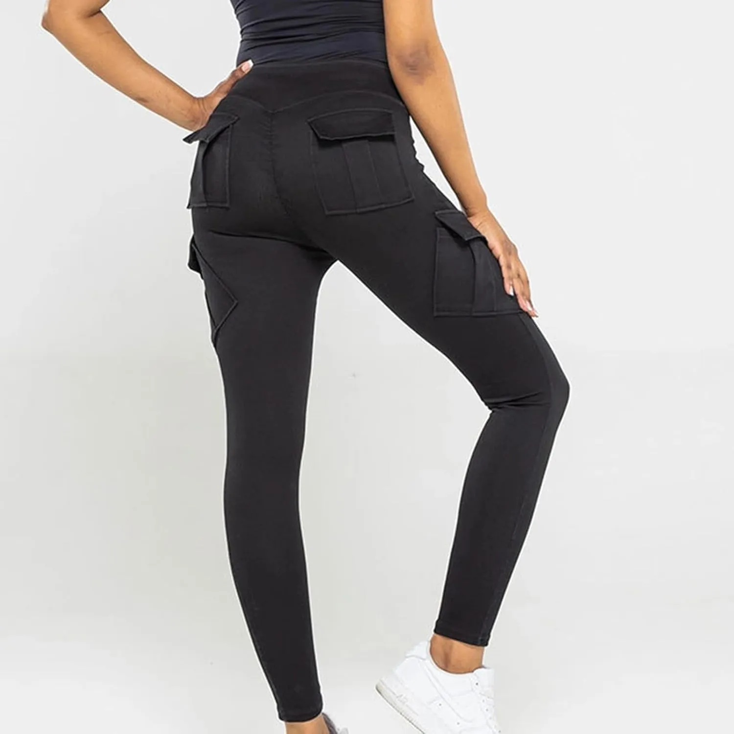 Y2k Jeans Women Casual Straight Leg Ripped Pants Jeans Classic High Waisted Button Stretch Denim Pants