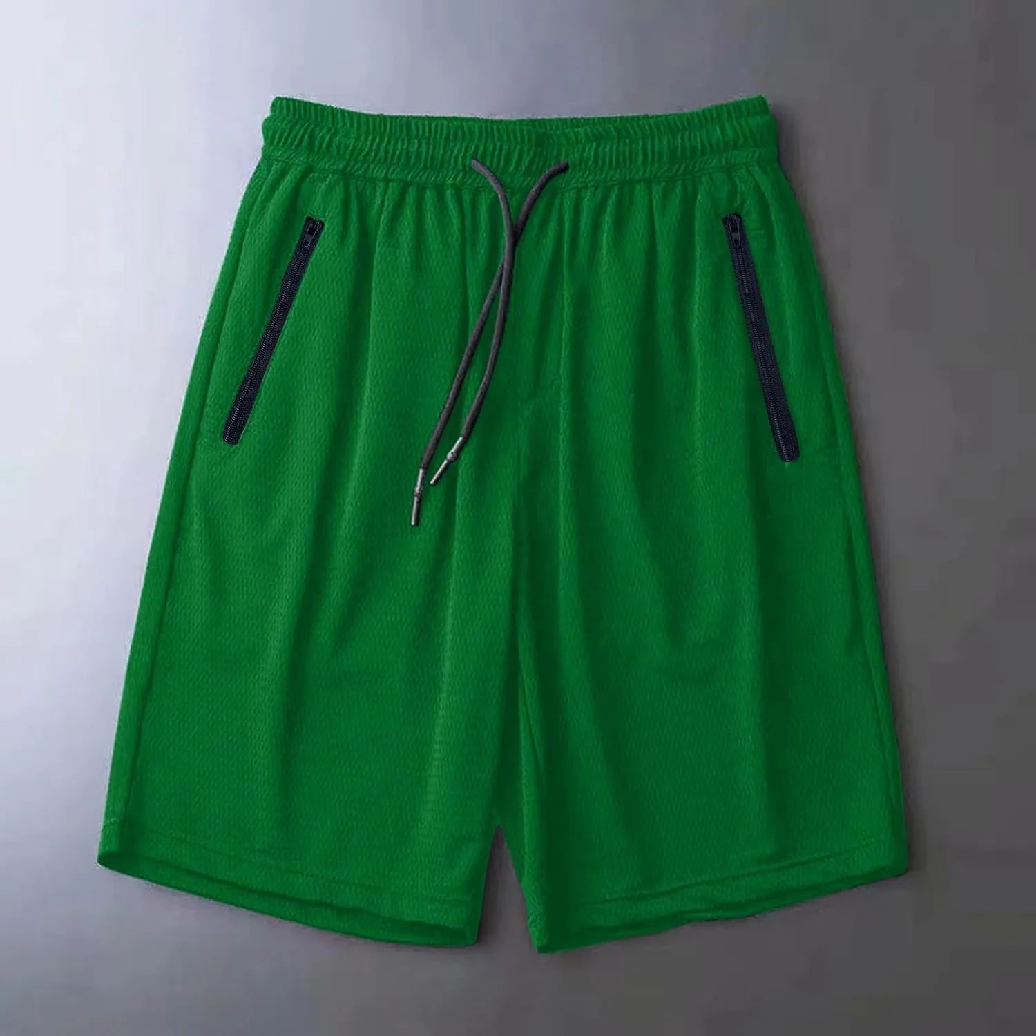 yardsong Athletic Shorts Women Quick Dry Gym Running Shorts Drawstring Elastic Waist Lightweight Shorts with Zipper Pockets